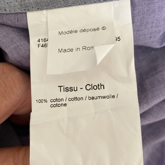 Pre ❤️ Kenzo Paris Button Down Slim Fit Shirt. Size 39 ( 15 1/4) - Picture 9 of 10